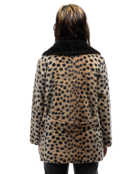 60's Cheetah Print Jacket - Small
