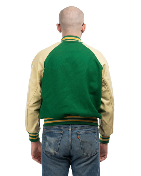 70's Wool Varsity Jacket - Large