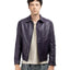 80's Leather Varsity Jacket - Large