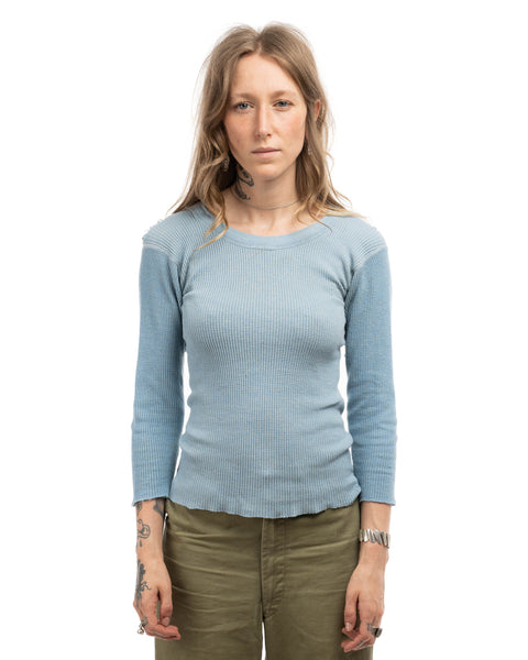 70’s Tattered Thermal Tee - Small