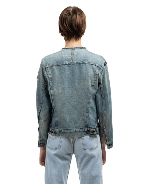70's Patched Levi's Type 3 Trucker - Medium