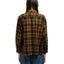 70's Wool Loop Collar Flannel - XL