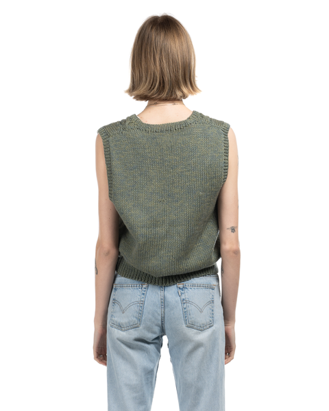 1950s Cable Knit Sweater Vest