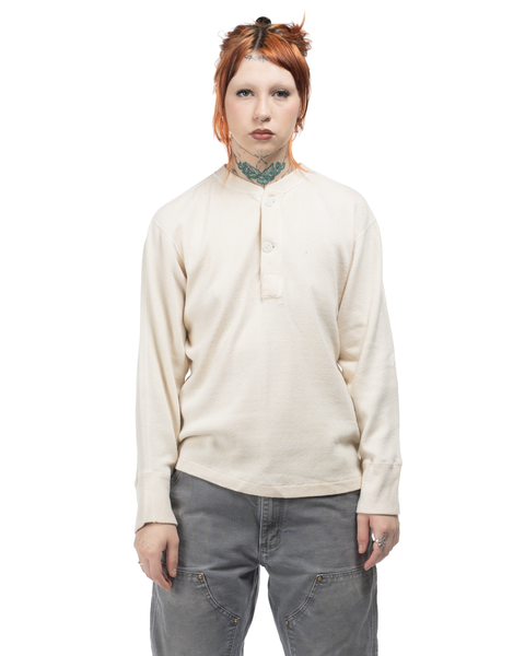 1950s Military Henley Thermal