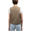 40’s Alpaca Lined Tanker Vest - Medium