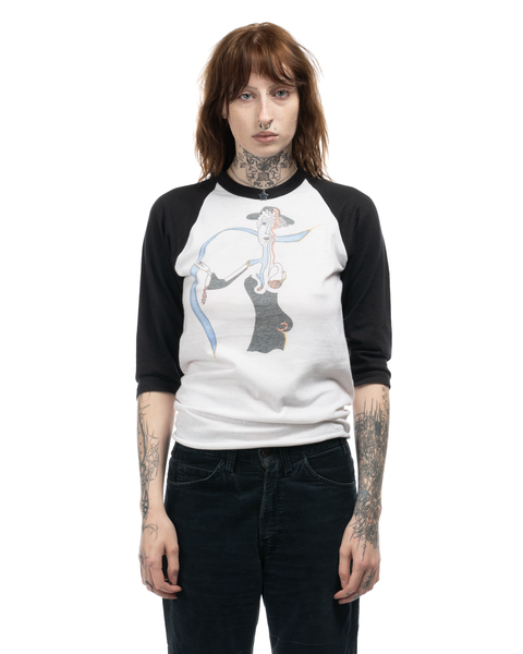 1980s Art Raglan Tee