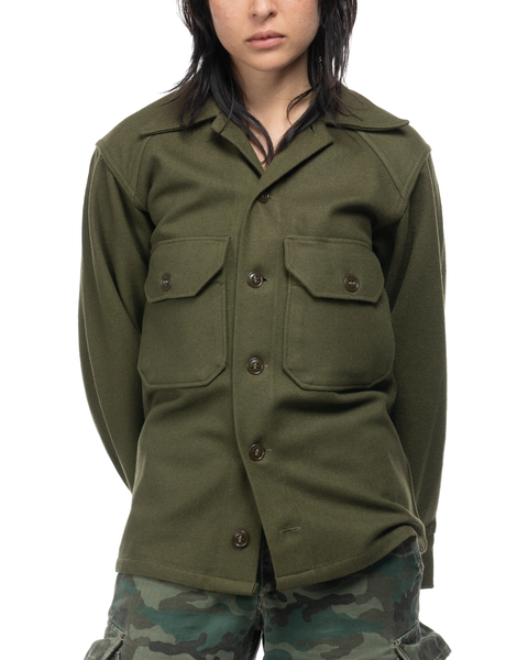 1950s Wool Military Shirt