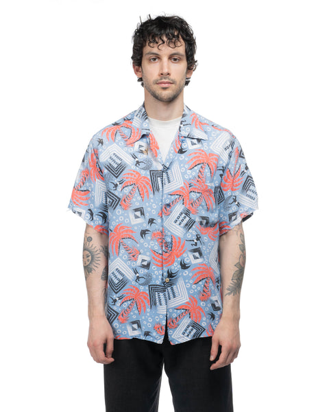 1950s Rayon Aloha Shirt