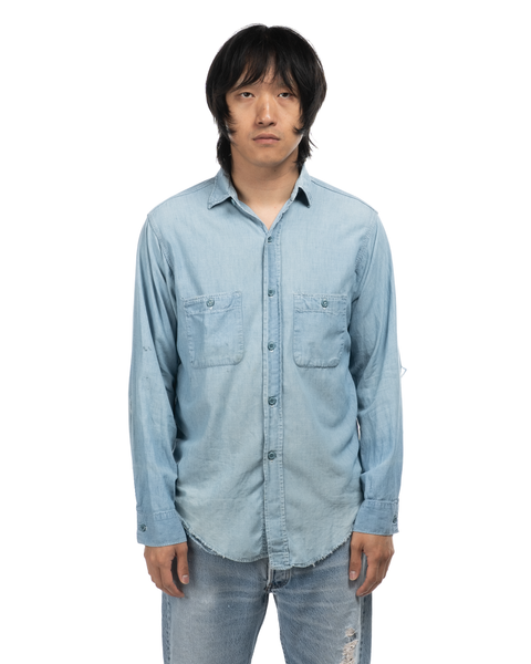 1950s Thrashed Chambray Shirt