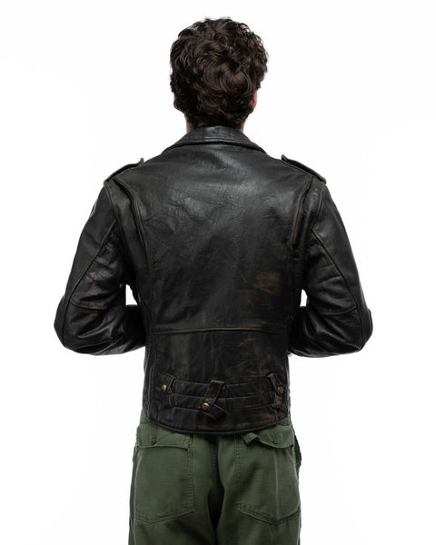 60's Horsehide Moto Jacket - Large
