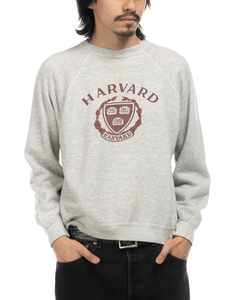 1970s Champion Blue Bar Harvard Crewneck