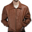 70's Cool Guy Leather Jacket - Large