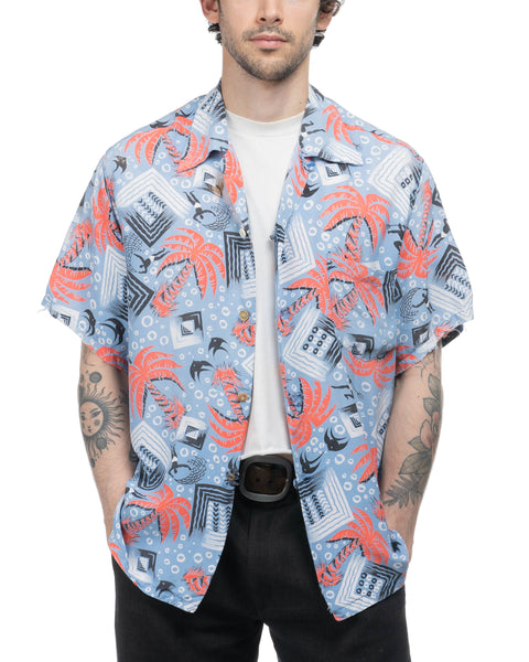 50's Rayon Aloha Shirt - XL
