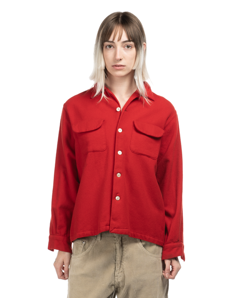 1950s Maine Guide Wool Board Shirt