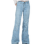 1970s Patchwork Denim Flares