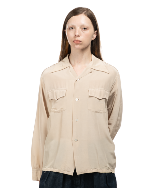 1950s Acetate Loop-Collar Shirt