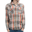 70's Western Cotton Flannel - Large
