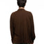 70's So Soft Brown Button-Up - Large