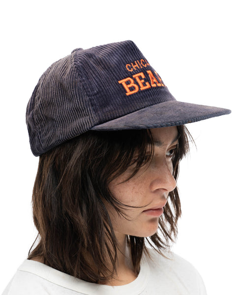 80's Chicago Bears Corduroy Hat - OS