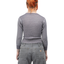 80's Eggplant Waffle Thermal - Small
