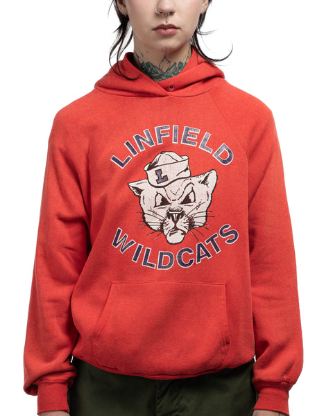 80's Linfield Hooded Sweatshirt - Medium