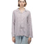 60's Patterned Button-Up Shirt - Medium