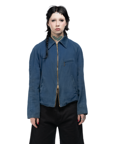 1940s Gabardine Half Belt Jacket