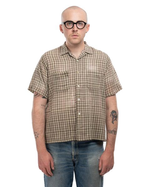 60's Loop Collar Shirt - XL