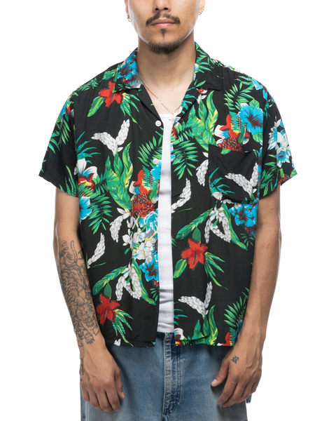 1960s Rayon Aloha Shirt