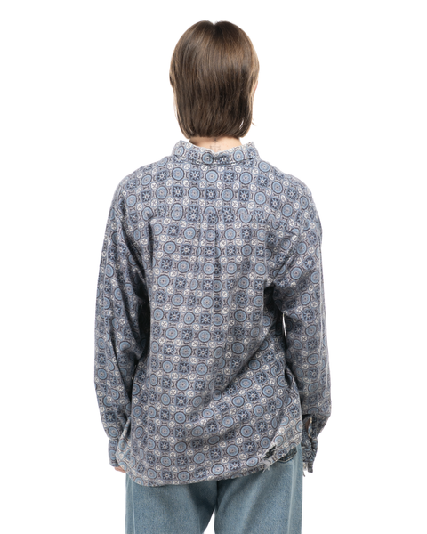 1960s Soft Patterned Oxford Shirt