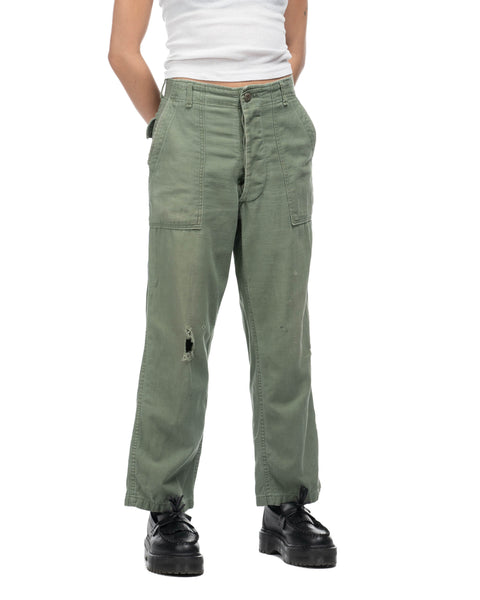 60's OG-107 Utility Trousers - 26" x 27"