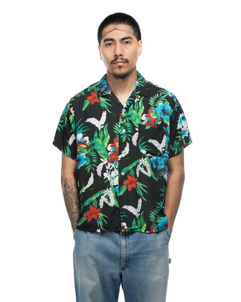 1960s Rayon Aloha Shirt