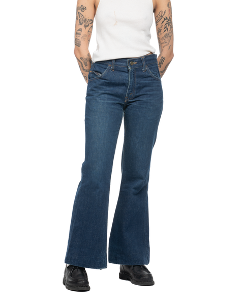 1970s Denim Flares