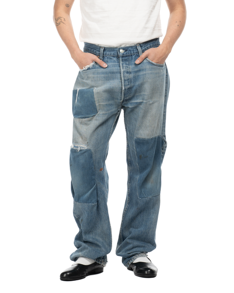 1980s Patched Levi’s 501 Denim