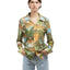 70's Printed Button-Up - Large