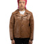 70's Leather Western Jacket - Large