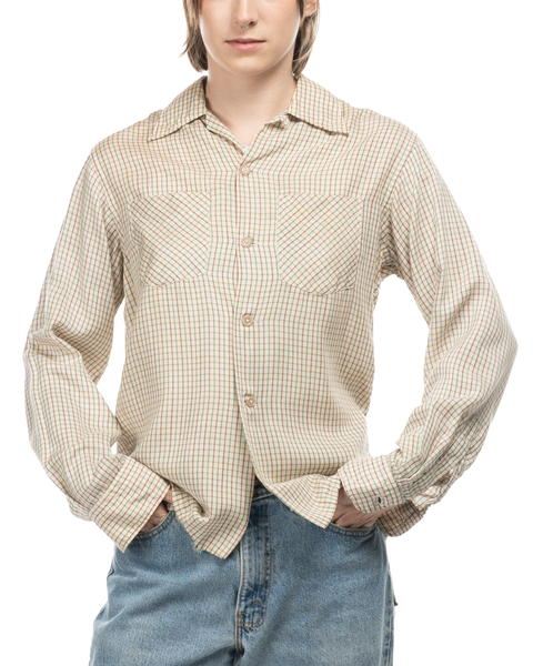 1950s "Mark Twain" Loop-Collar Shirt