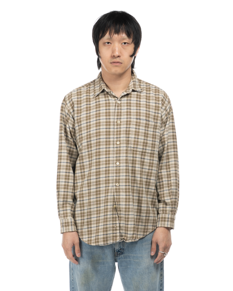 1980s LL Bean Cotton Flannel Shirt