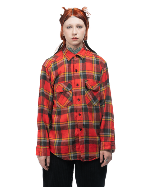 50's Roomy Richard Cotton Flannel - Medium