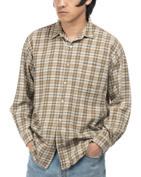 1980s LL Bean Cotton Flannel Shirt