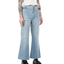 1980s Side-Cinch Flared Denim