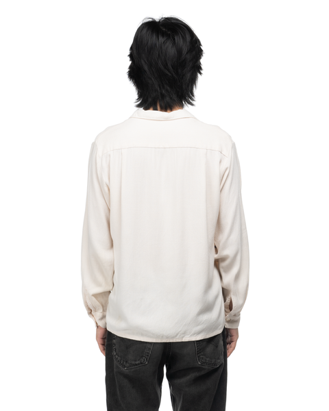 1960s Loop Collar Button-Up Shirt