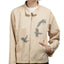 60's Crow Print Harrington Jacket - Large