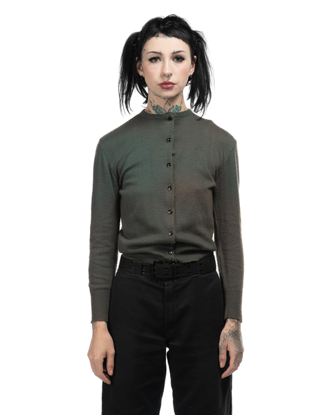 1950s Faded Cardigan Sweatshirt