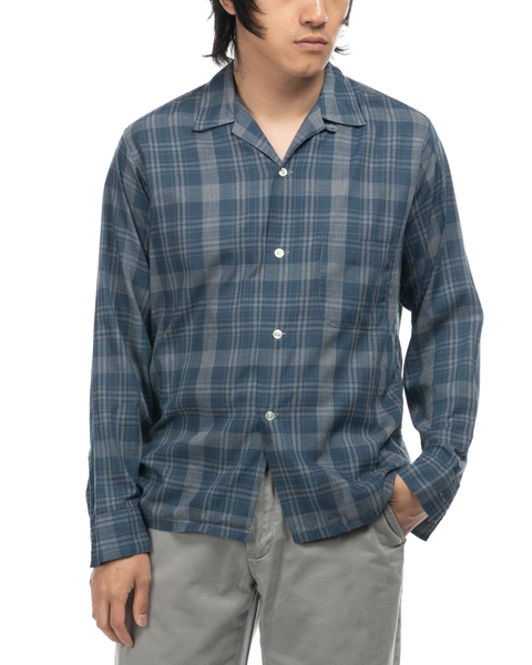 1960s Brent Loop-Collar Shirt