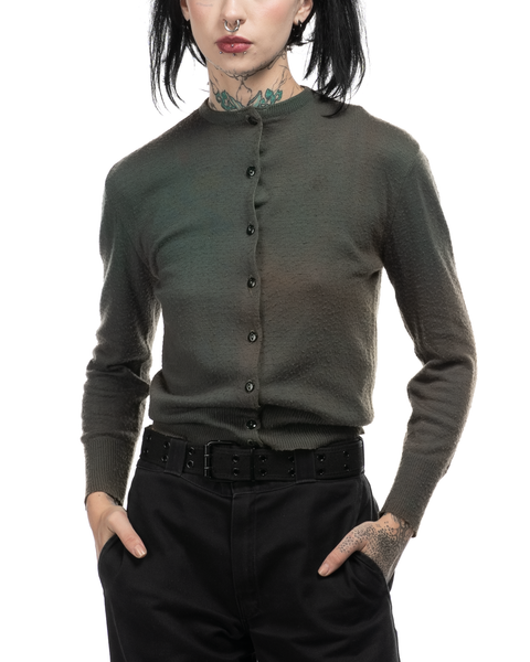 1950s Faded Cardigan Sweatshirt