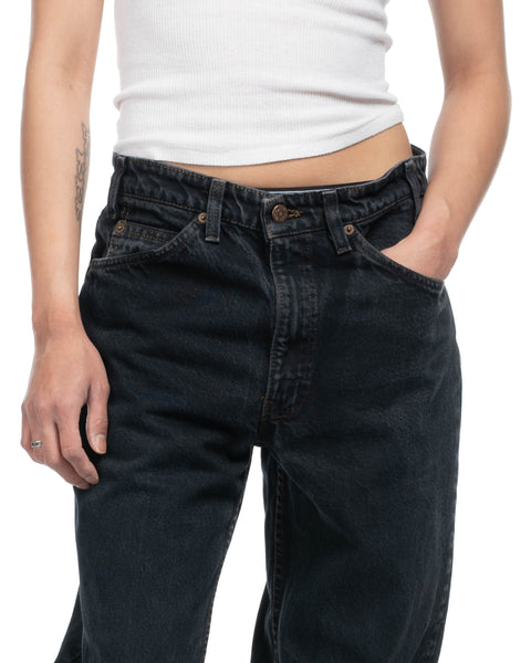 80's Levi's Over-Dyed Orange Tab Denim - 29" x 31"