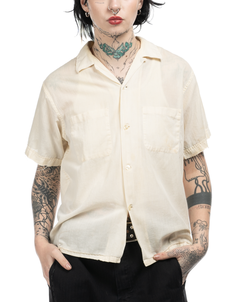 1950s Sheer Penney's Loop Collar