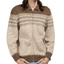1970s Cozy Wool Zip Cardigan