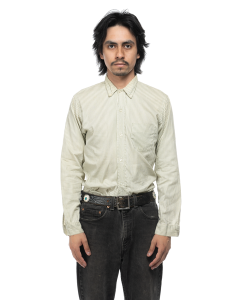 1950s Striped Oxford Shirt